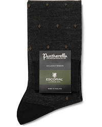 schwarze Wollsocken von Pantherella