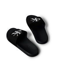 schwarze Zehensandalen von Calvin Klein Jeans