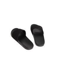 schwarze Zehensandalen von Calvin Klein