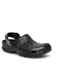 schwarze Zehensandalen von Crocs