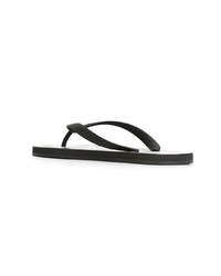 schwarze Zehensandalen von Givenchy