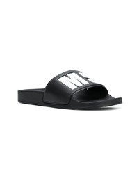 schwarze Zehensandalen von MSGM