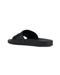 schwarze Zehensandalen von MSGM