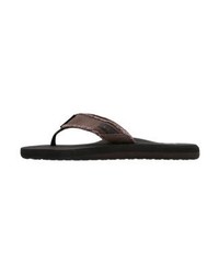 schwarze Zehensandalen von Quiksilver