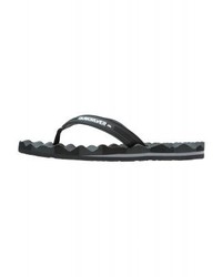 schwarze Zehensandalen von Quiksilver