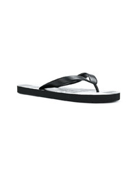 schwarze Zehensandalen von Diesel