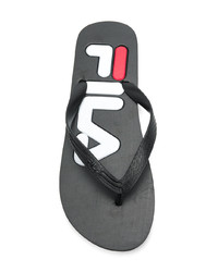 schwarze Zehensandalen von Fila