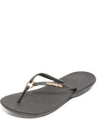 schwarze Zehentrenner von Havaianas