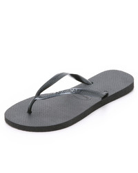 schwarze Zehentrenner von Havaianas