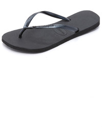 schwarze Zehentrenner von Havaianas