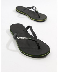 schwarze Zehentrenner von Havaianas