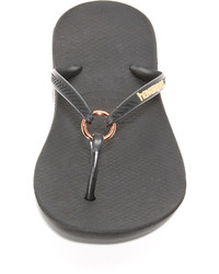 schwarze Zehentrenner von Havaianas