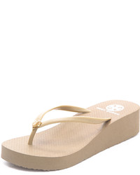 schwarze Zehentrenner von Tory Burch