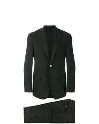 schwarzer Anzug von Dell'oglio