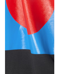 schwarzer bedruckter Oversize Pullover von Acne Studios