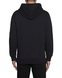 schwarzer bedruckter Pullover mit einem Kapuze von Calvin Klein Jeans