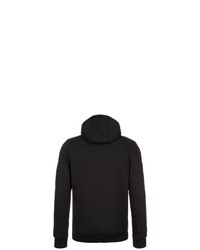 schwarzer bedruckter Pullover mit einem Kapuze von New Era