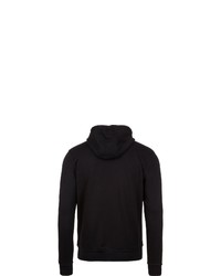 schwarzer bedruckter Pullover mit einem Kapuze von New Era