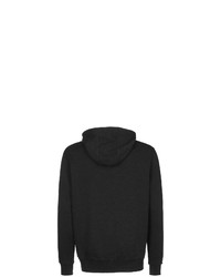 schwarzer bedruckter Pullover mit einem Kapuze von New Era