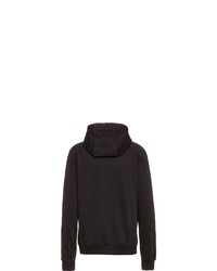 schwarzer bedruckter Pullover mit einem Kapuze von Nike Sportswear