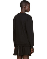 schwarzer bedruckter Pullover von MCQ