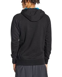 schwarzer bedruckter Pullover von Asics