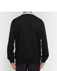 schwarzer bedruckter Pullover von Lanvin