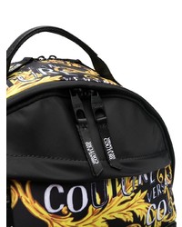 schwarzer bedruckter Rucksack von VERSACE JEANS COUTURE