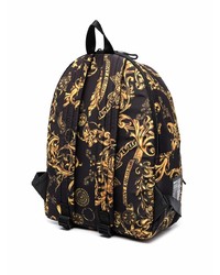 schwarzer bedruckter Rucksack von VERSACE JEANS COUTURE