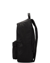 schwarzer bedruckter Rucksack von McQ Alexander McQueen