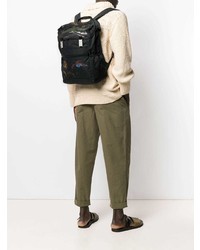 schwarzer bedruckter Rucksack von Etro