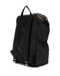 schwarzer bedruckter Rucksack von Etro