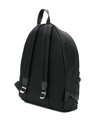 schwarzer bedruckter Rucksack von Versus