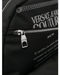 schwarzer bedruckter Rucksack von VERSACE JEANS COUTURE