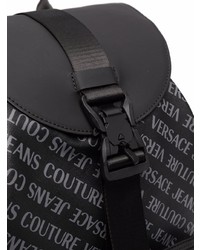 schwarzer bedruckter Rucksack von VERSACE JEANS COUTURE