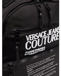 schwarzer bedruckter Rucksack von VERSACE JEANS COUTURE