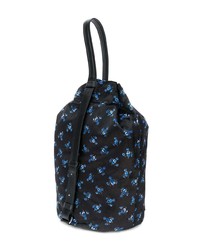 schwarzer bedruckter Rucksack von Kenzo