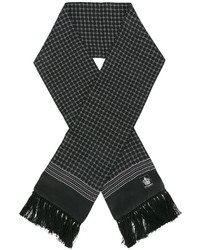 schwarzer bedruckter Schal von Dolce & Gabbana