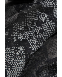 schwarzer bedruckter Schal von Marc by Marc Jacobs