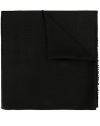 schwarzer bedruckter Schal von Salvatore Ferragamo