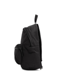 schwarzer bedruckter Segeltuch Rucksack von Eastpak