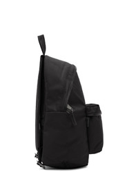 schwarzer bedruckter Segeltuch Rucksack von Eastpak