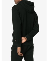 schwarzer bestickter Pullover mit einem Kapuze von Givenchy