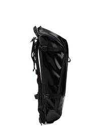 schwarzer bestickter Rucksack von Moncler Genius