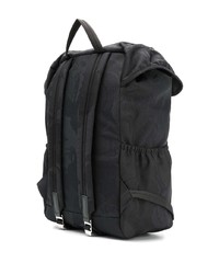 schwarzer bestickter Rucksack von Etro