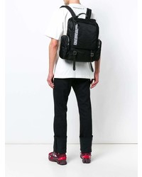 schwarzer bestickter Rucksack von Calvin Klein 205W39nyc