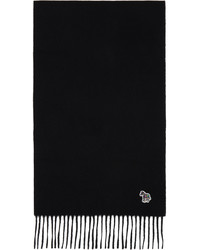 schwarzer bestickter Schal von Ps By Paul Smith