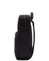 schwarzer bestickter Segeltuch Rucksack von Gucci