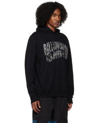 schwarzer Camouflage Pullover mit einem Kapuze von Billionaire Boys Club