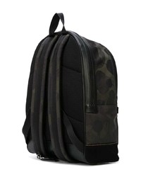 schwarzer Camouflage Rucksack von Coach